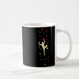 Indoor-Kletter-Boulderwand-Kletterer Männer Jungen Kaffeetasse