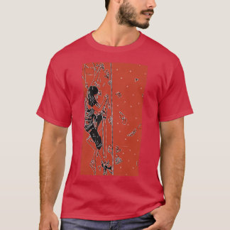 Indoor Rock Climbing Bleibe Fokussierung T-Shirt