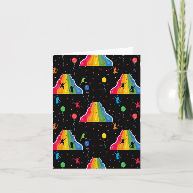 Indoor-Rutschpark Kinder-Spielplatz  Karte (Vorderseite)