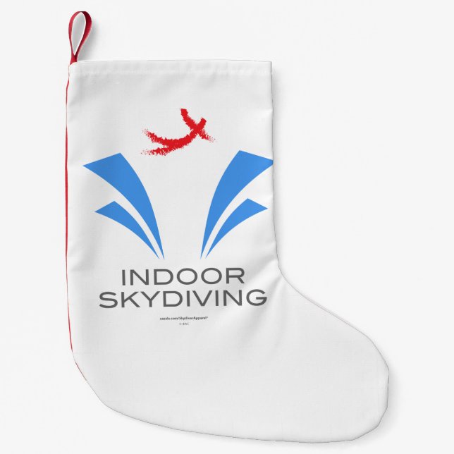 Indoor Skydiving Kleiner Weihnachtsstrumpf (Vorderseite)