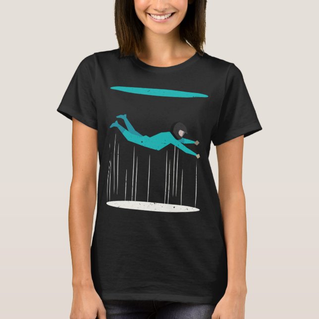 Indoor Skydiving Wind Tunnel T-Shirt (Vorderseite)