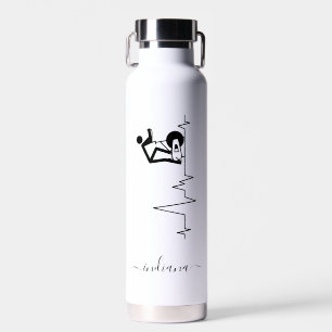 Indoor Spinning Cycle Heartbeat Biker Trinkflasche