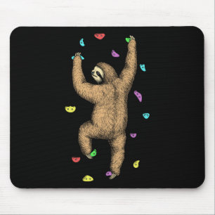 Indoor-Wandkletterer Slow Sloth Lustig Mousepad