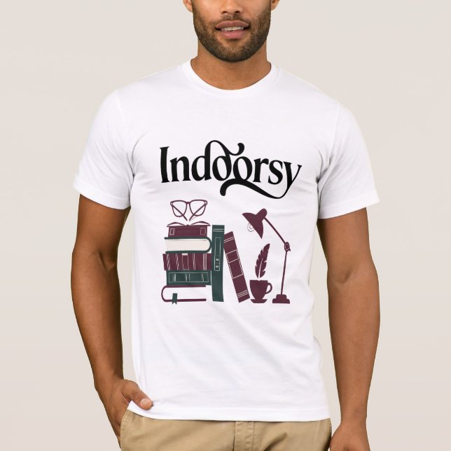 Indoorsy x Literatur T-Shirt (Vorderseite)