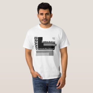 indossieren Sie den Markenwert-Mahlzeit-T - Shirt
