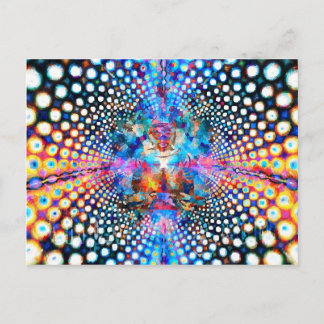 Indras Netz Postkarte