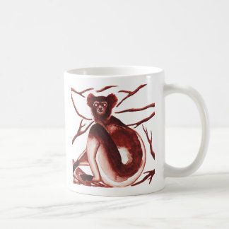Indri Lemur-Grafik-Tasse Tasse