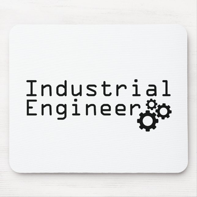 Industrial Engineering Funny Engineer Mousepad (Vorne)