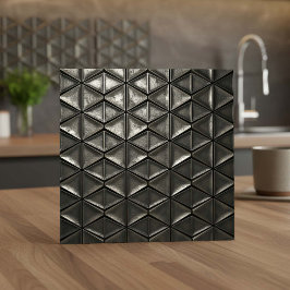 Industrial Iron Pyramid Pattern #1 ID1227 Fliese