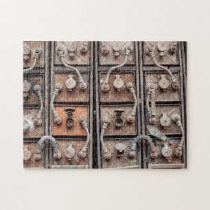 Industrieanlagen in einem stillgelegten Bergwerk i Puzzle
