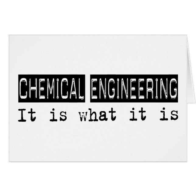 Industriechemie ist es (Vorderseite (Horizontal))