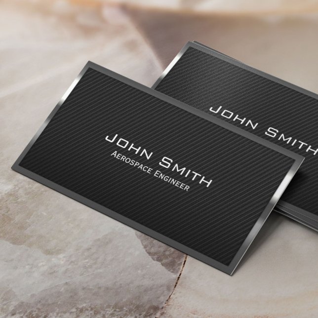 Industriekarte für den Ingenieur der Kohlenstofffa Visitenkarte (Von Creator hochgeladen)