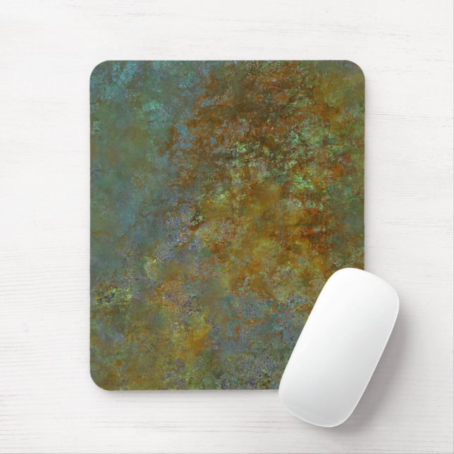Industriell Rustikale Inspirierte Kunst Moderne Tr Mousepad (Mit Mouse)
