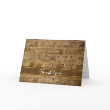 Industrielle Chic Bricks Vielen Dank