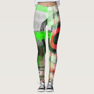 Industrielle Druckleggings Leggings