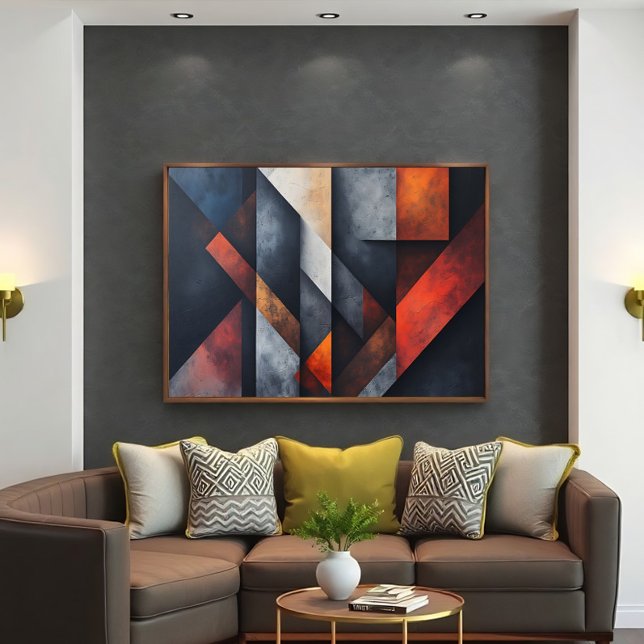 Industrielle geometrische Kunst Poster (Von Creator hochgeladen)