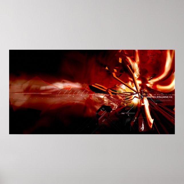 Industrielle Intelligenz Poster (Vorne)