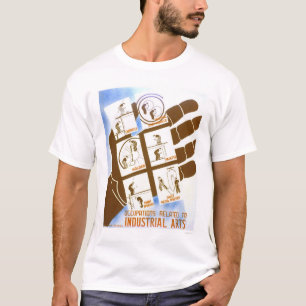 Industrielle Kunst-Jobs WPA 1936 T-Shirt