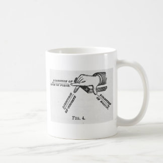 Industrielle mechanische Vintage Technik Tasse