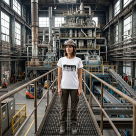 Industrielle Metallurgiekombination Frauen T-Shirt