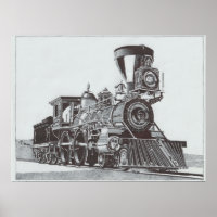 "Industrielle Revolution" zeichn der Lokomotive