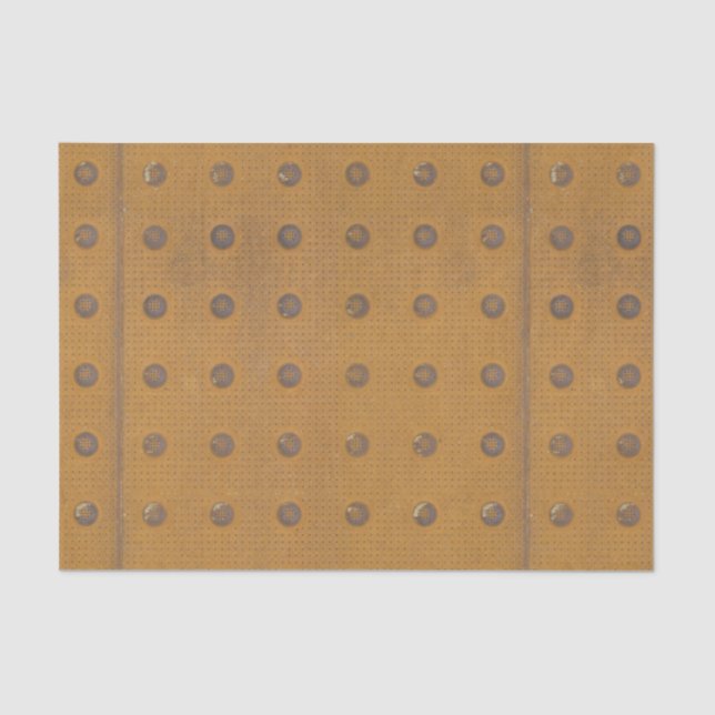 Industrielle rostige Metallbeschaffenheit Seidenpapier (Vorderseite)