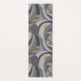 Industrielle Spiralen - Abstrakte, grunge-Inspirie Yogamatte