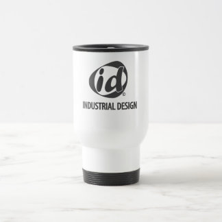 Industrielle weiße Reise-Tasse des Entwurfs 15oz Reisebecher