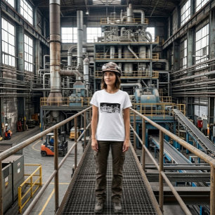 Industrieller Metallurgischer Kombinat Frauen- T-Shirt