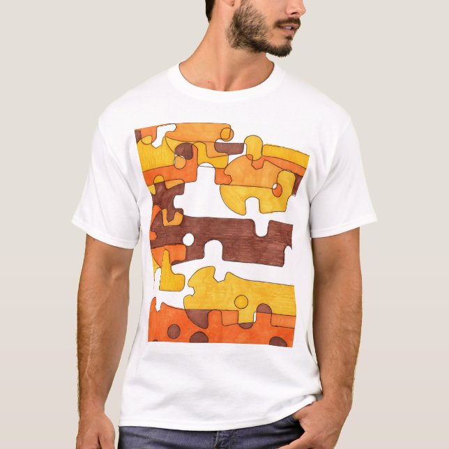 Industrieller Retro T-Shirt (Vorderseite)