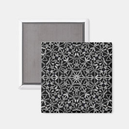 Industrielles Mandala Magnet