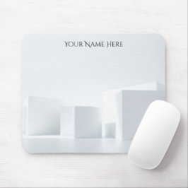 Industrielles Raster Minimalistischer Entwurf Mousepad