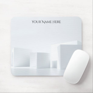 Industrielles Raster Minimalistischer Entwurf Mousepad