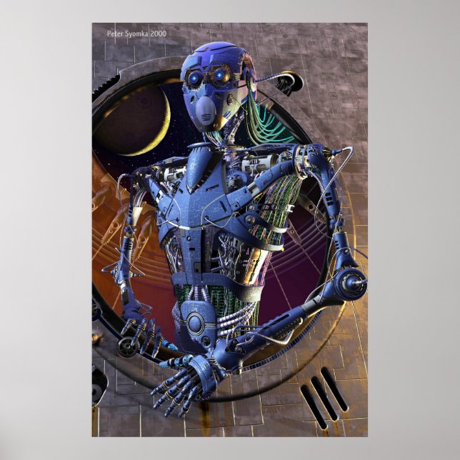 Industrieportrait Poster (Vorne)