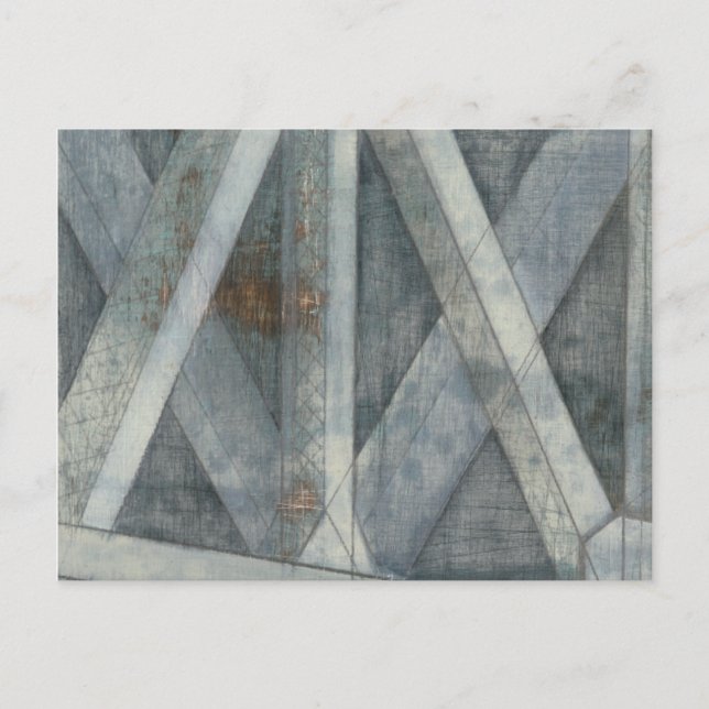 Industriestruktur | Brücke Postkarte (Vorderseite)