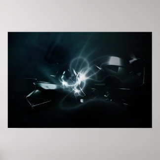 Industrieumgebung Poster