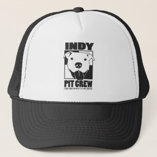 Indy Gruben-Crew-offizielles Logo Truckerkappe