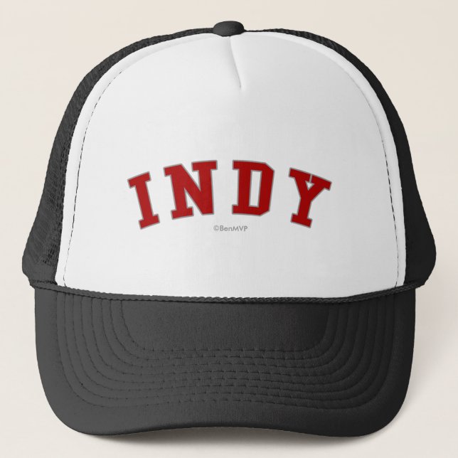 Indy Truckerkappe (Vorderseite)