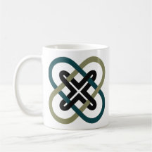 Ineinandergreifender X-Klassiker-Mug