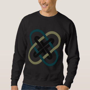 Ineinandergreifendes X Herren Sweatshirt