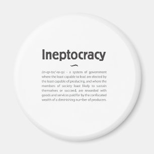 Ineptocracy definierte magnet