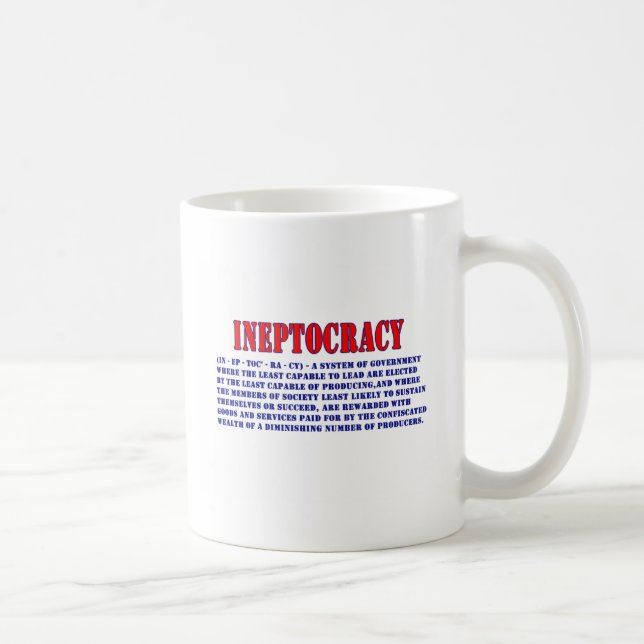 INEPTOCRACY DEFINITION TASSE (Rechts)