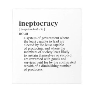 INEPTOKRATIE NOTIZBLOCK