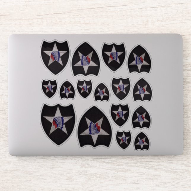 INF Infanterieabteilung Indischer Leiter Aufkleber (Computer)