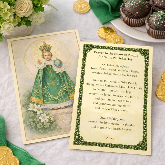 Infant von Prag Gebet St. Patrick's Day (Von Creator hochgeladen)