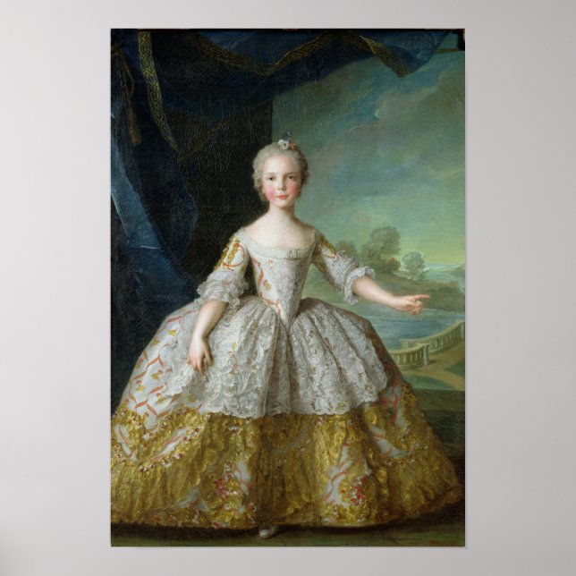 Infanta Isabelle de Bourbon-Parme 1749 Poster (Vorne)