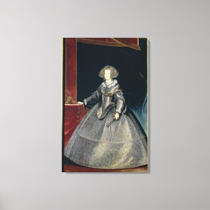 Infanta Maria Theresa (1638-83) c.1646 (Öl kann a Leinwanddruck