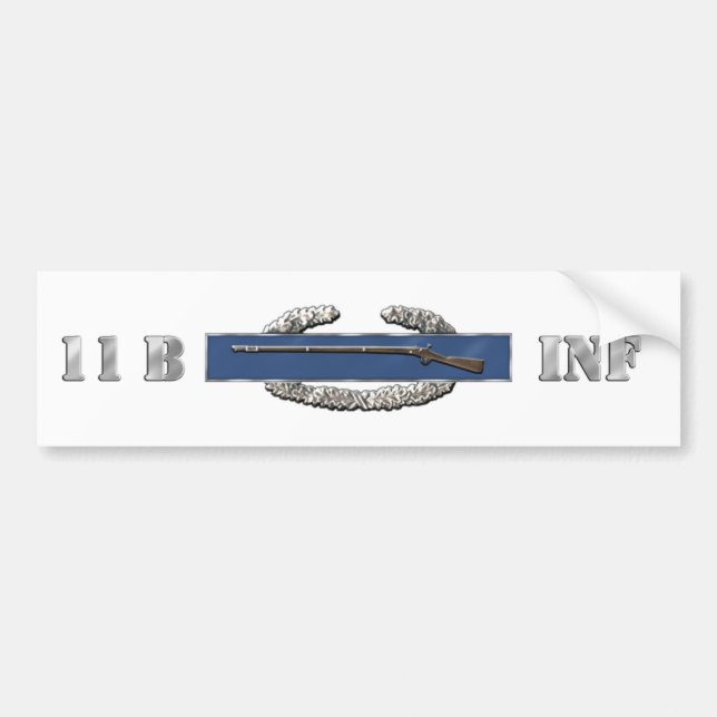 INFANTERIE 11B AUTOAUFKLEBER (Vorne)