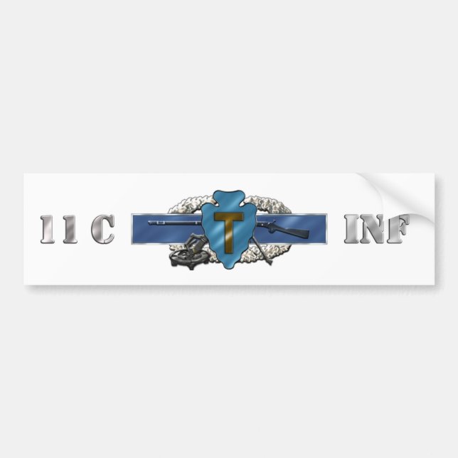INFANTERIE 11C 36. Infanteriedivision Autoaufkleber (Vorne)