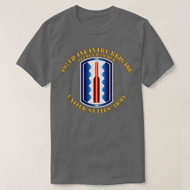 Infanterie-Brigade Vorschlaghammer T-Shirt (Design vorne)